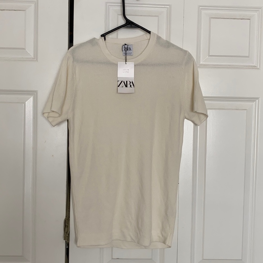 Brand new with tag Zara knit T-shirt for men